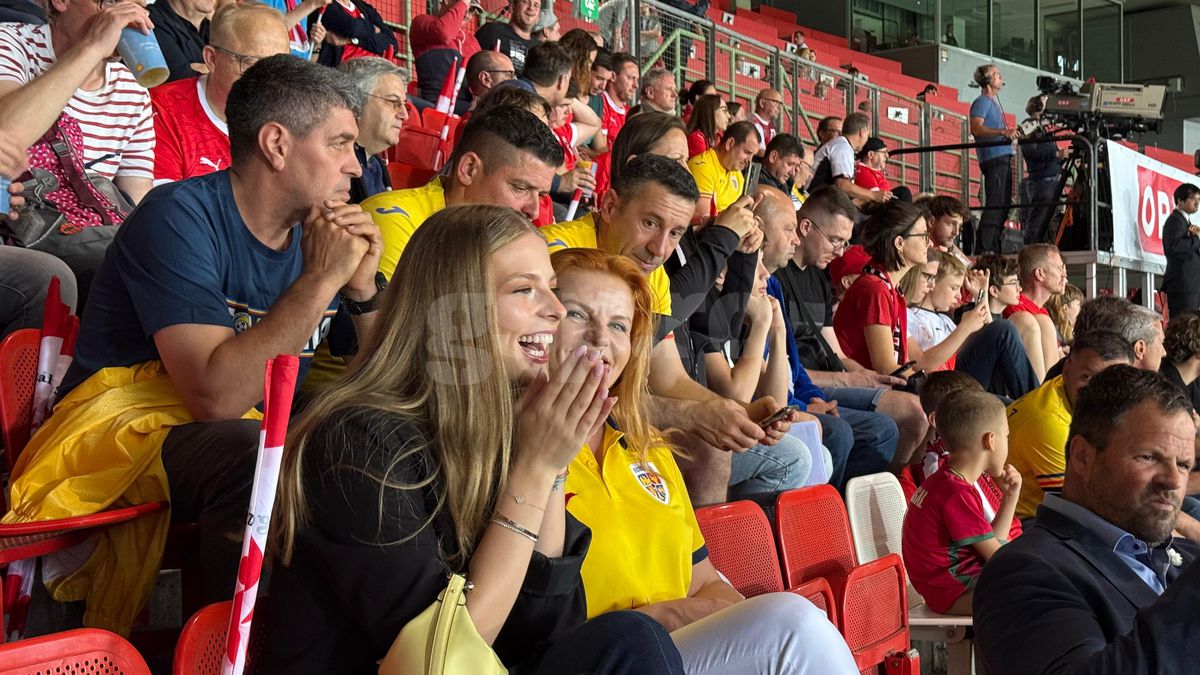 Antonia a „zburat” la Viena pentru a-l vedea pe Daniel Bîrligea în Austria - România: „Sunt atât de bucuroasă că sunt aici!”