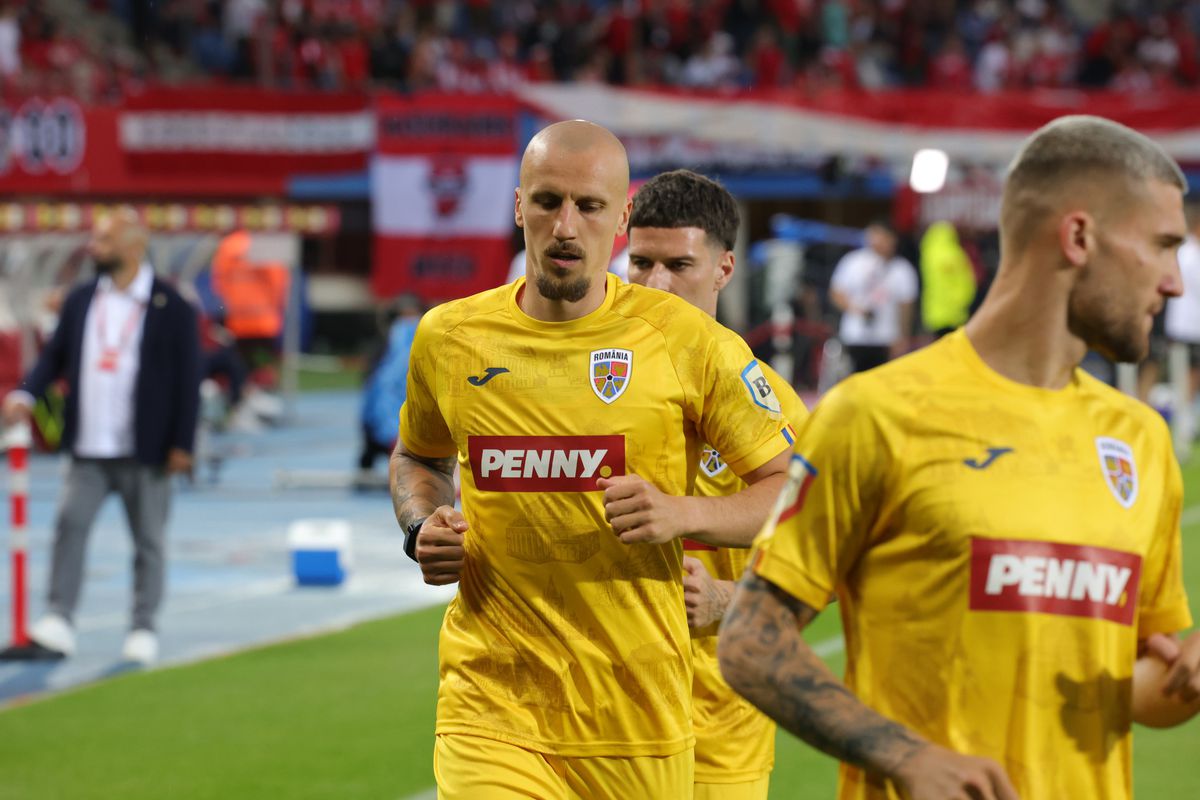 Austria - România, imagini de la încălzire