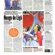 Împlinirea visului Cristinei Neagu, acela de a câștiga Liga Campionilor, rflectat în paginile Gazetei Sporturilor