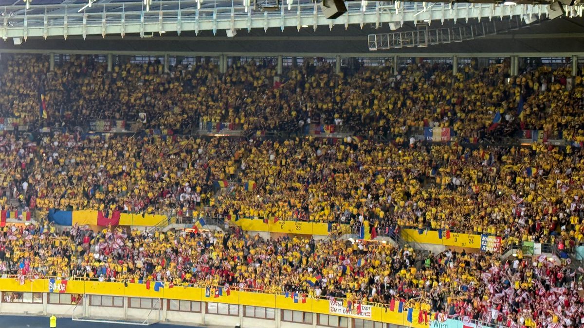 Suporteri romani în Austria - România - torte si mesaje