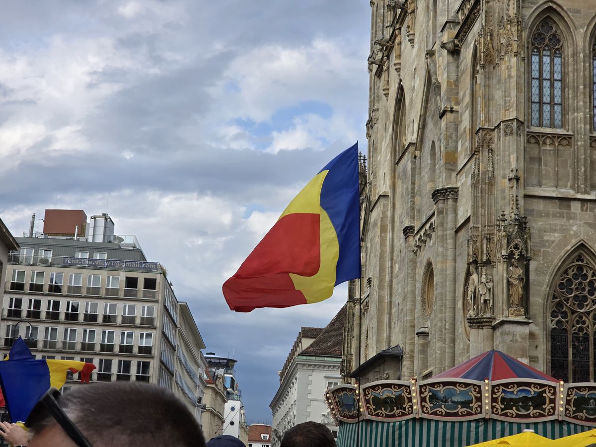 Imagini SENZAȚIONALE de la Viena: show pirotehnic. Foto:  Andrei Crăiţoiu & Cezar Titor (GSP)