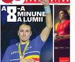 Prima pagină din suplimentul dedicat Cristinei Neagu tipărit cu ocazia retragerii handbalistei