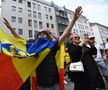 Fanii României în Stephansplatz, Viena/ foto: Eduard Vînătoru (GSP)