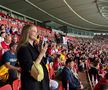 Antonia Salanță, iubita lui Daniel Bîrligea, a fost prezentă în tribunele stadionului „Ernst-Happel” la Austria - România. FOTO: Andrei Crăițoiu (GSP.RO)