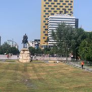 Imagini înainte de Albania - Serbia, meci cu risc maxim în preliminariile Campionatului Mondial din 2026. FOTO: sportal.blic.rs