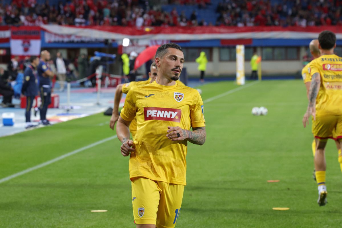 Austria - România, imagini de la încălzire