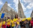 Fanii României în Stephansplatz, Viena/ foto: Ionuț Iordache (GSP)