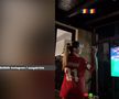 Mândră de iubitul titular în naționala României! I-a făcut galerie în fața televizorului: „Nu știți câte emoții am”