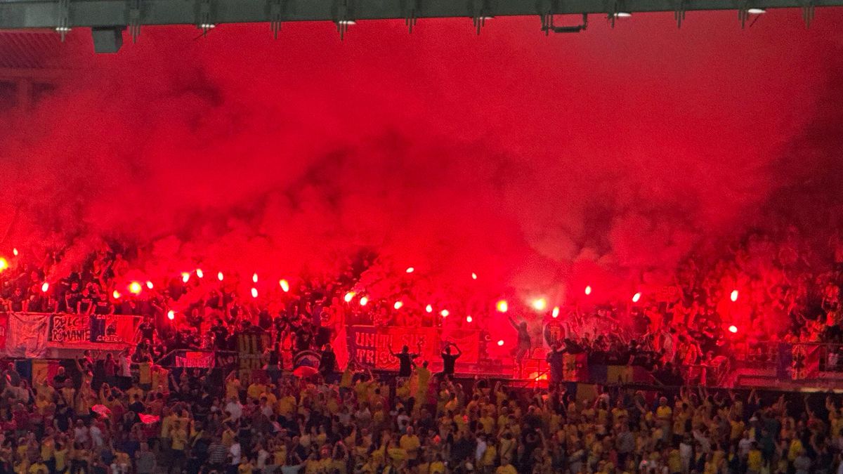 Uniti sub tricolor - haos cu torte in peluza