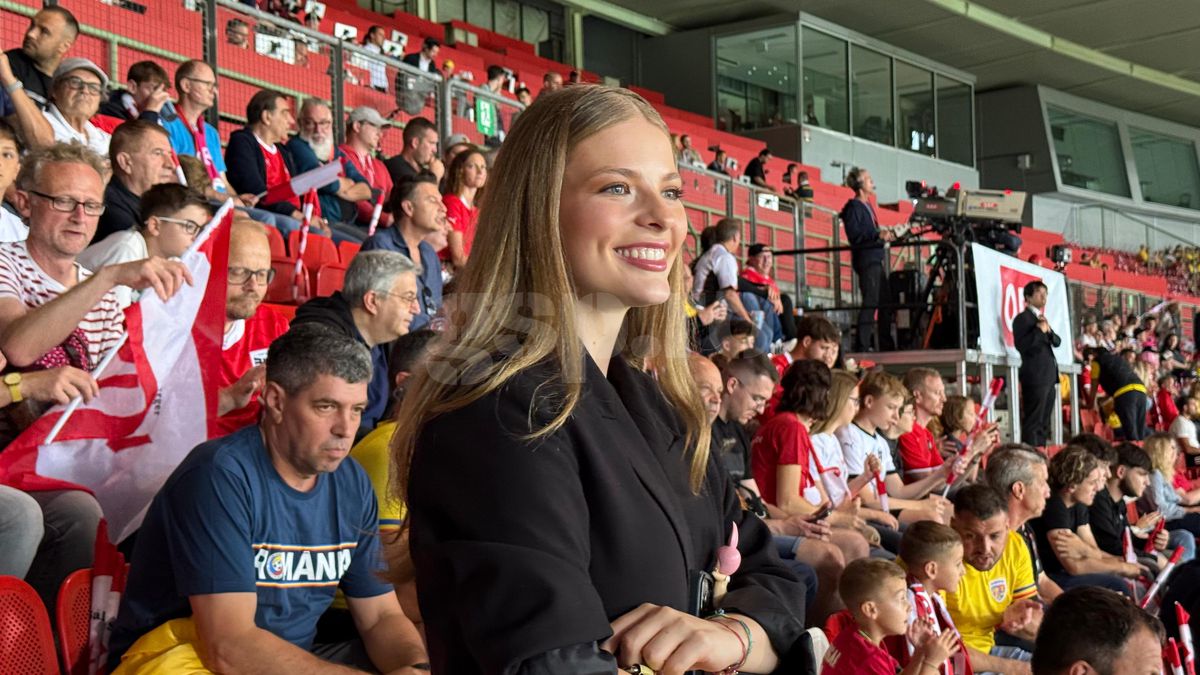 Antonia a „zburat” la Viena pentru a-l vedea pe Daniel Bîrligea în Austria - România: „Sunt atât de bucuroasă că sunt aici!”