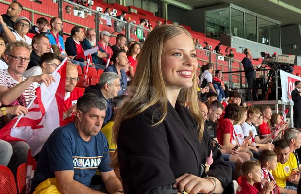 Antonia a „zburat” la Viena pentru a-l vedea pe Daniel Bîrligea în Austria - România: „Sunt atât de bucuroasă că sunt aici!”