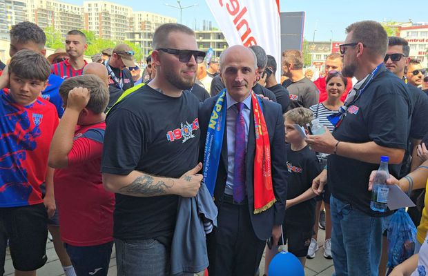 Steaua aniversează 78 de ani » Talpan, primit ca un erou + Imagini din Ghencea