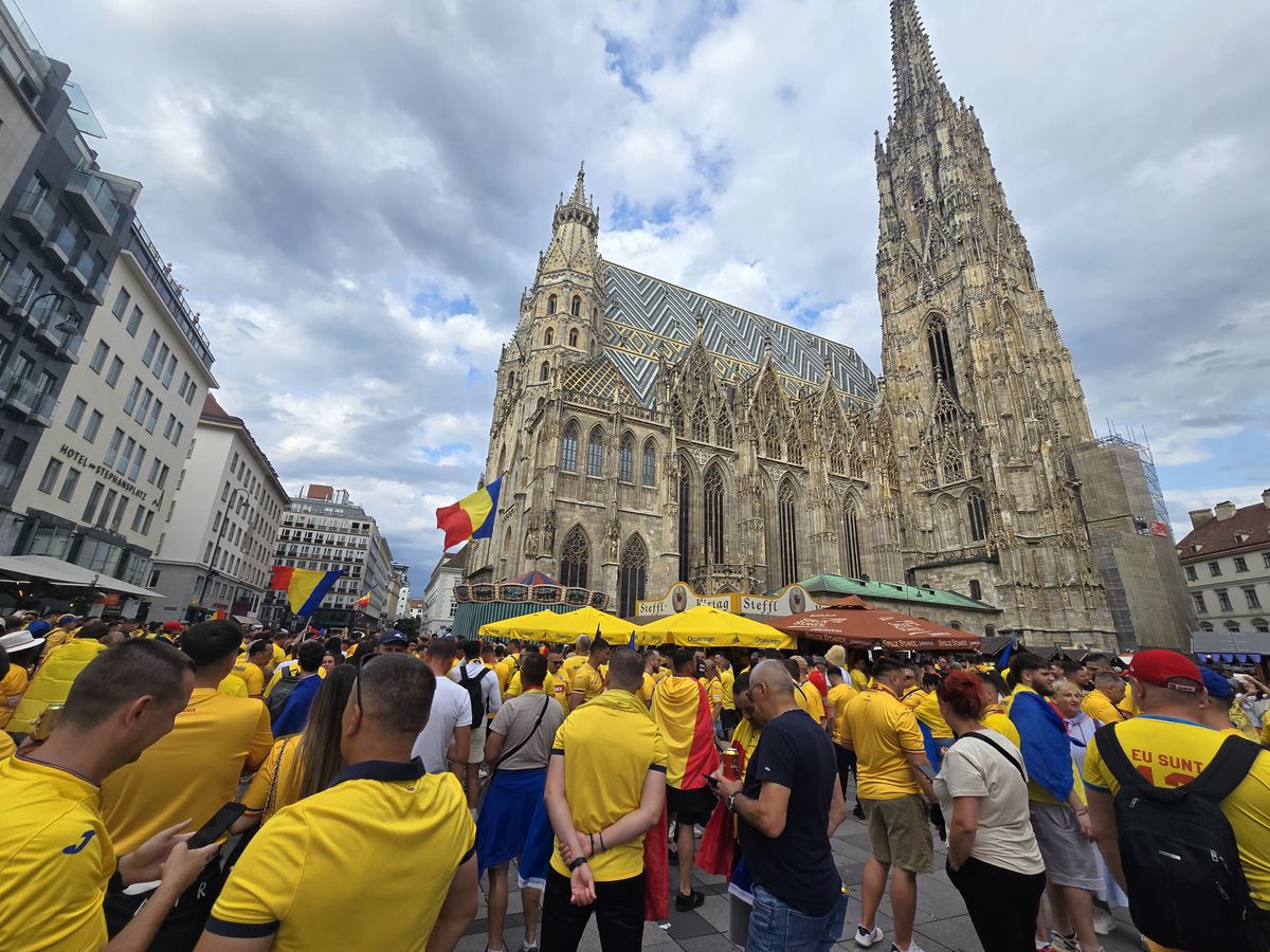 Imagini SENZAȚIONALE de la Viena: show pirotehnic. Foto:  Andrei Crăiţoiu & Cezar Titor (GSP)