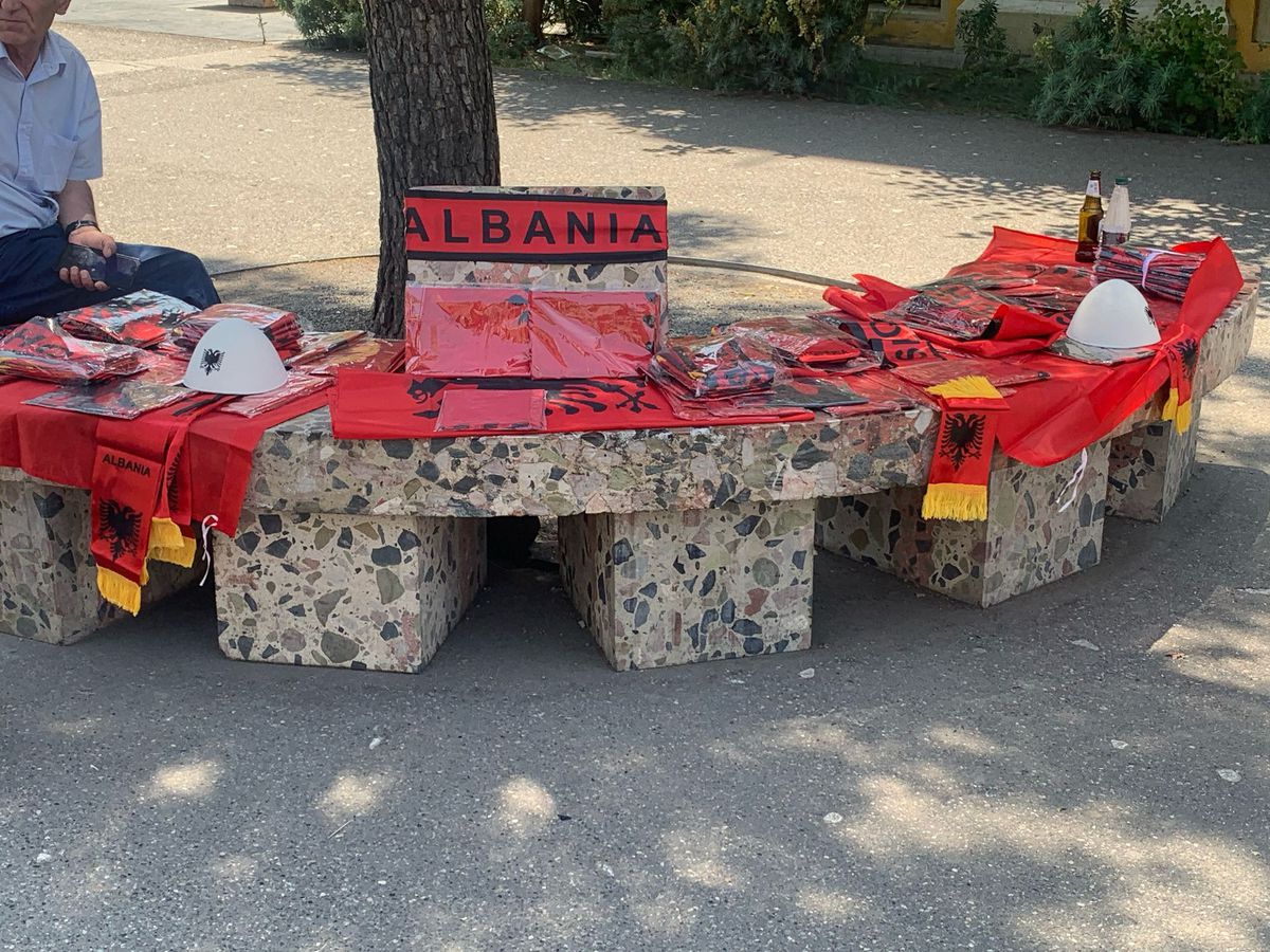 Imagini înainte de Albania - Serbia, meci cu risc maxim în preliminariile Campionatului Mondial din 2026