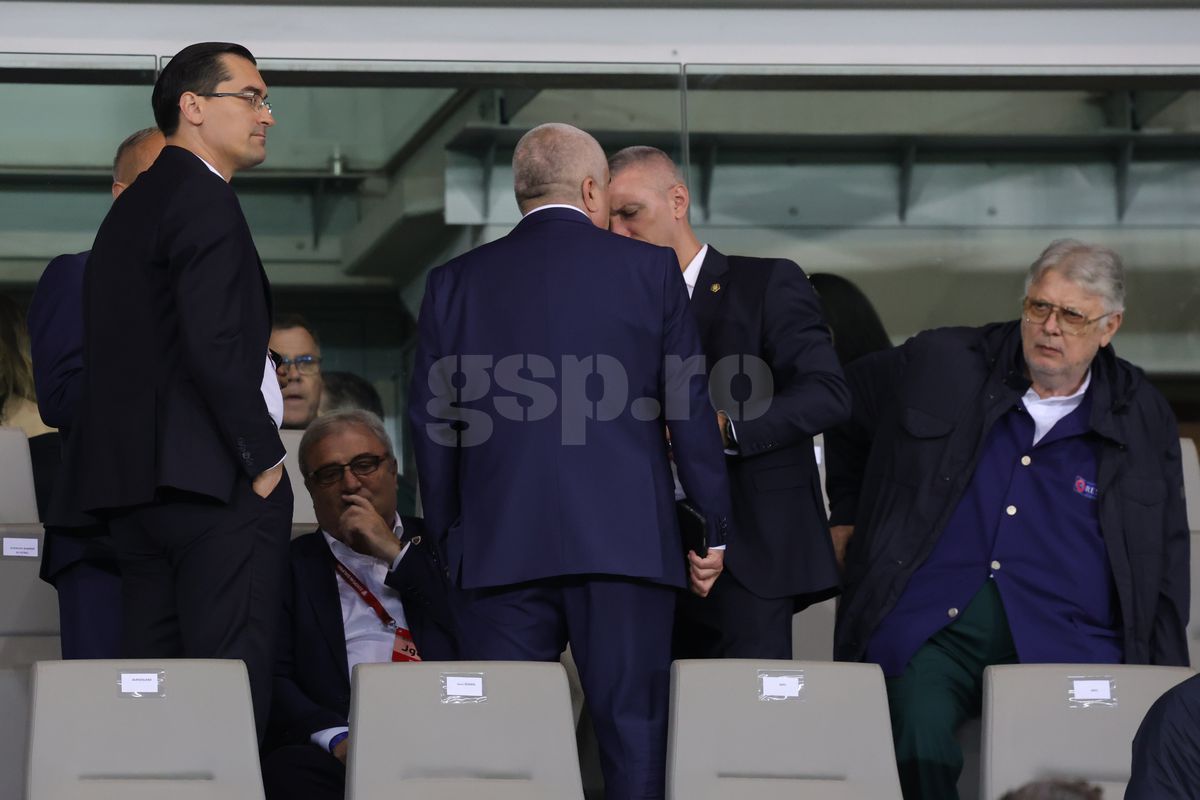 Răzvan Burleanu, în tribune la meciul Austria - România 2-1