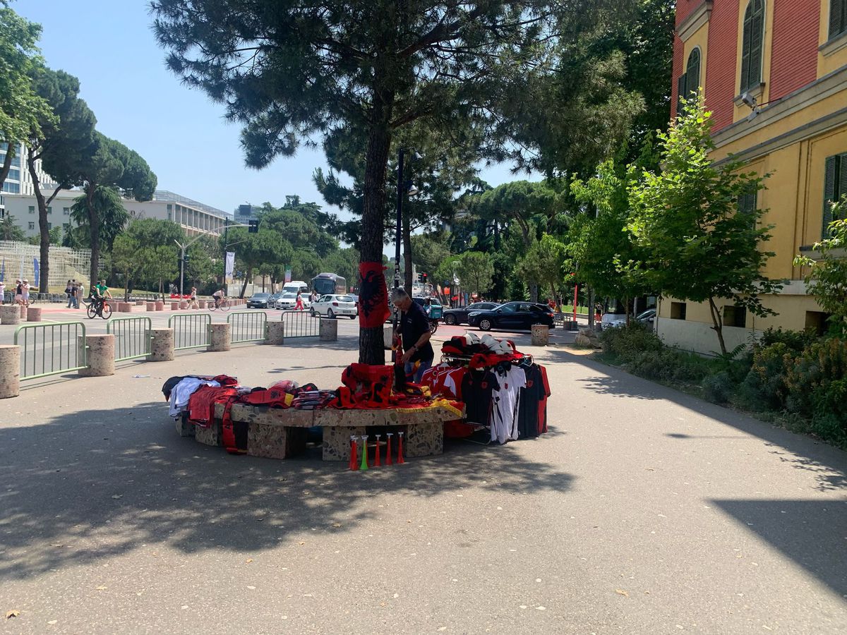 Imagini înainte de Albania - Serbia, meci cu risc maxim în preliminariile Campionatului Mondial din 2026