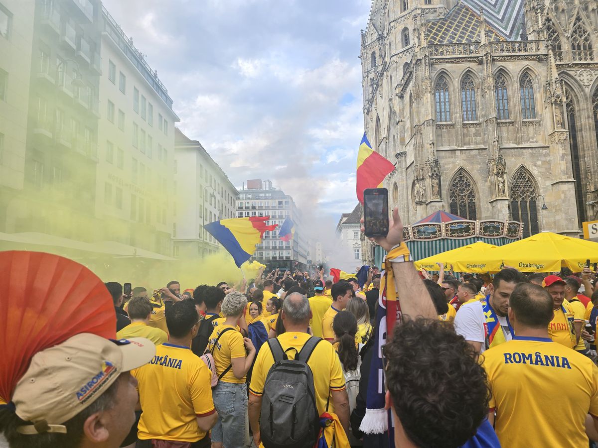 Imagini SENZAȚIONALE de la Viena: show pirotehnic. Foto:  Andrei Crăiţoiu & Cezar Titor (GSP)