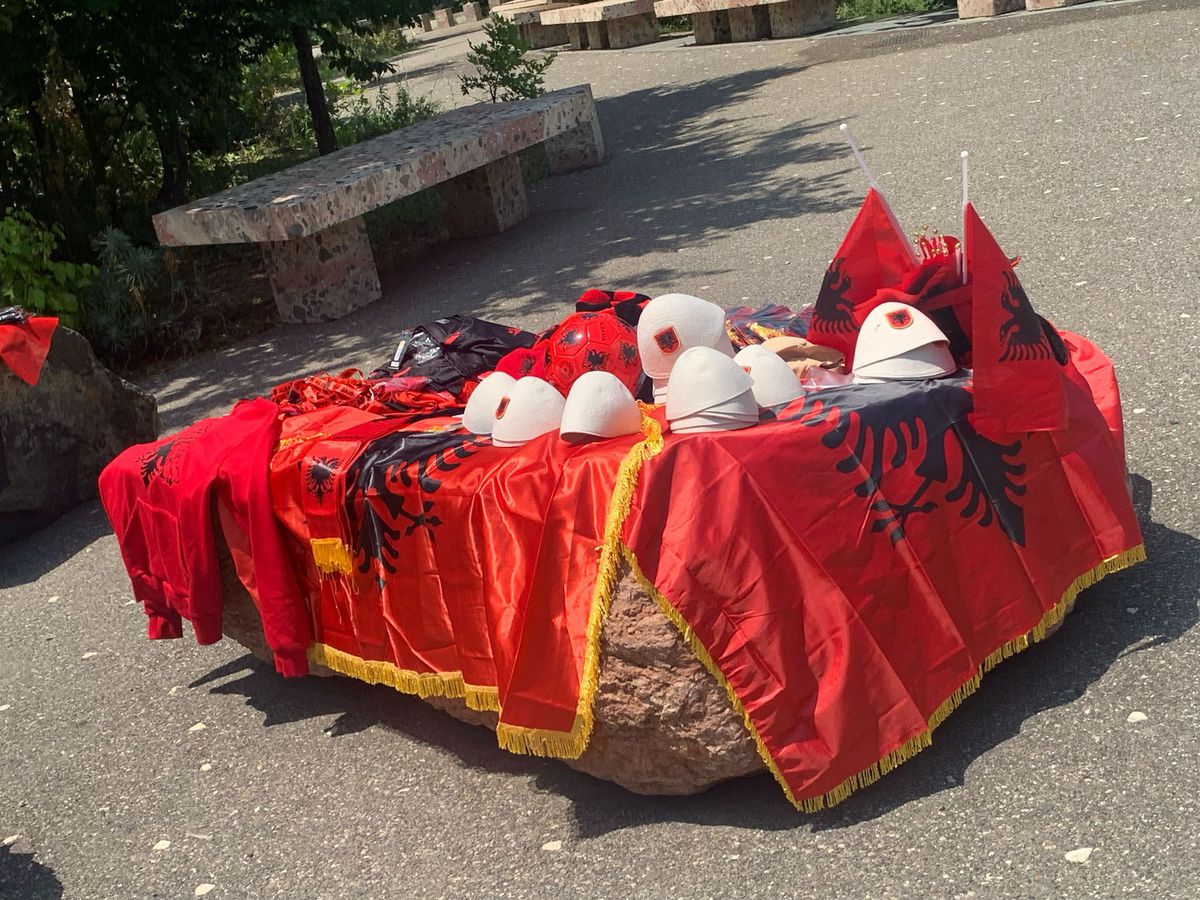 Imagini înainte de Albania - Serbia, meci cu risc maxim în preliminariile Campionatului Mondial din 2026