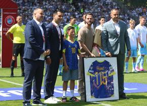 Fotbalistul legendar din grupa României și-a luat rămas bun de la națională! Moment special înaintea meciului de astăzi