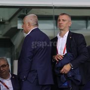Răzvan Burleanu, în tribune la meciul Austria - România 2-1 FOTO: Ionuţ Iordache (GSP)