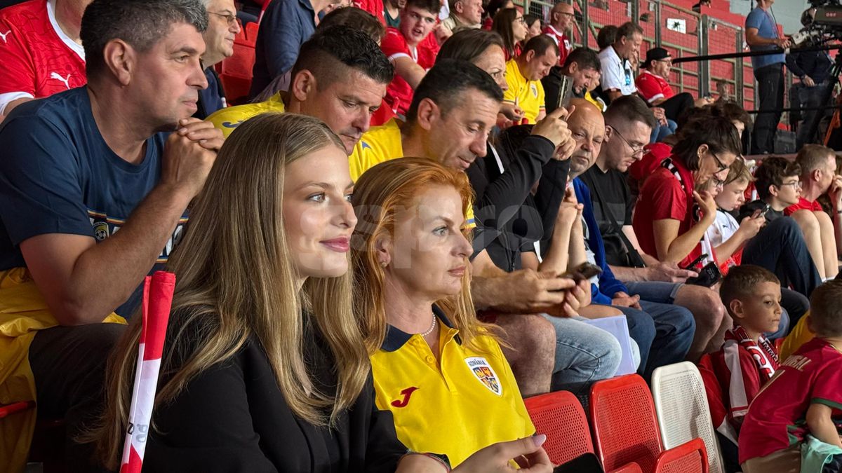 Antonia a „zburat” la Viena pentru a-l vedea pe Daniel Bîrligea în Austria - România: „Sunt atât de bucuroasă că sunt aici!”