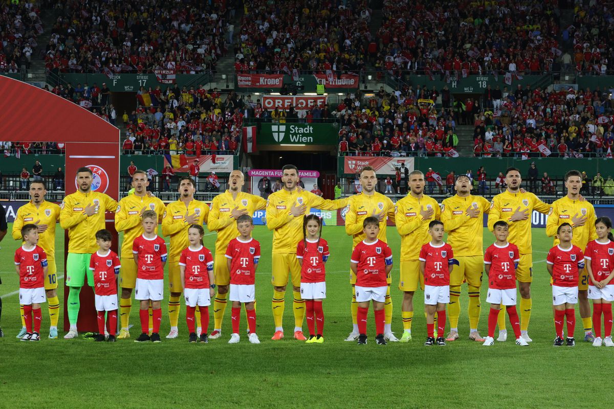 Gestul lui Lucescu spune totul! 7 detalii de la Austria - România: cine l-a flancat pe Burleanu, „gafa” organizatorilor + Momentul în care „Zidul Galben” s-a făcut roșu