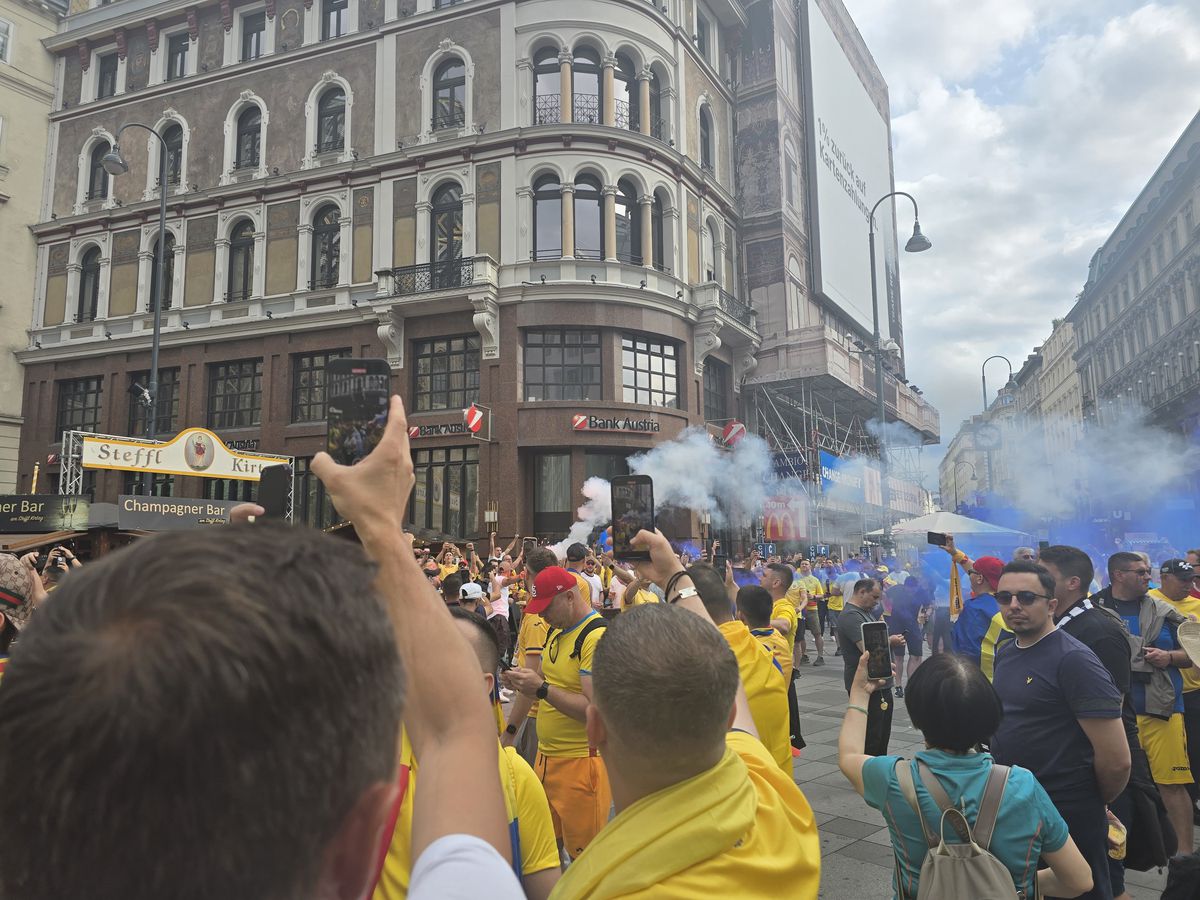 Imagini SENZAȚIONALE de la Viena: show pirotehnic. Foto:  Andrei Crăiţoiu & Cezar Titor (GSP)