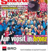 Ultima medalie cucerită de Cristina Neagu pe prima pagină în Gazeta Sporturilor în 2015