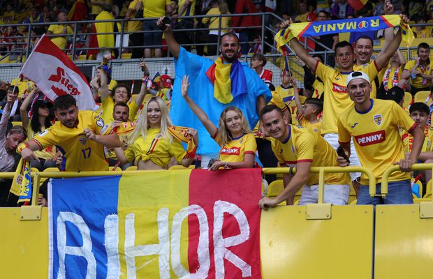 Tricourile galbene au invadat stadionul „Ernst Happel” » Românii le-au dat KO organizatorilor: peste 15.000 la meci