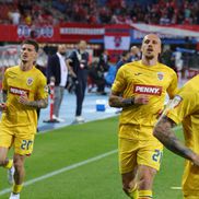 Austria - România, imagini de la încălzire // foto: Ionuț Iordache (GSP)