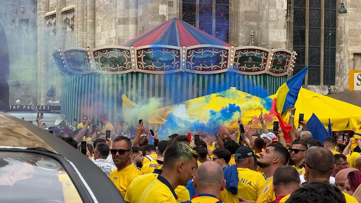 Imagini SENZAȚIONALE de la Viena: show pirotehnic. Foto:  Andrei Crăiţoiu & Cezar Titor (GSP)