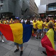 Fanii României în Stephansplatz, Viena/ foto: Eduard Vînătoru (GSP)