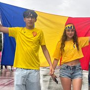 Imagini EPICE de la Austria - România: cum s-au costumat fanii „tricolori”