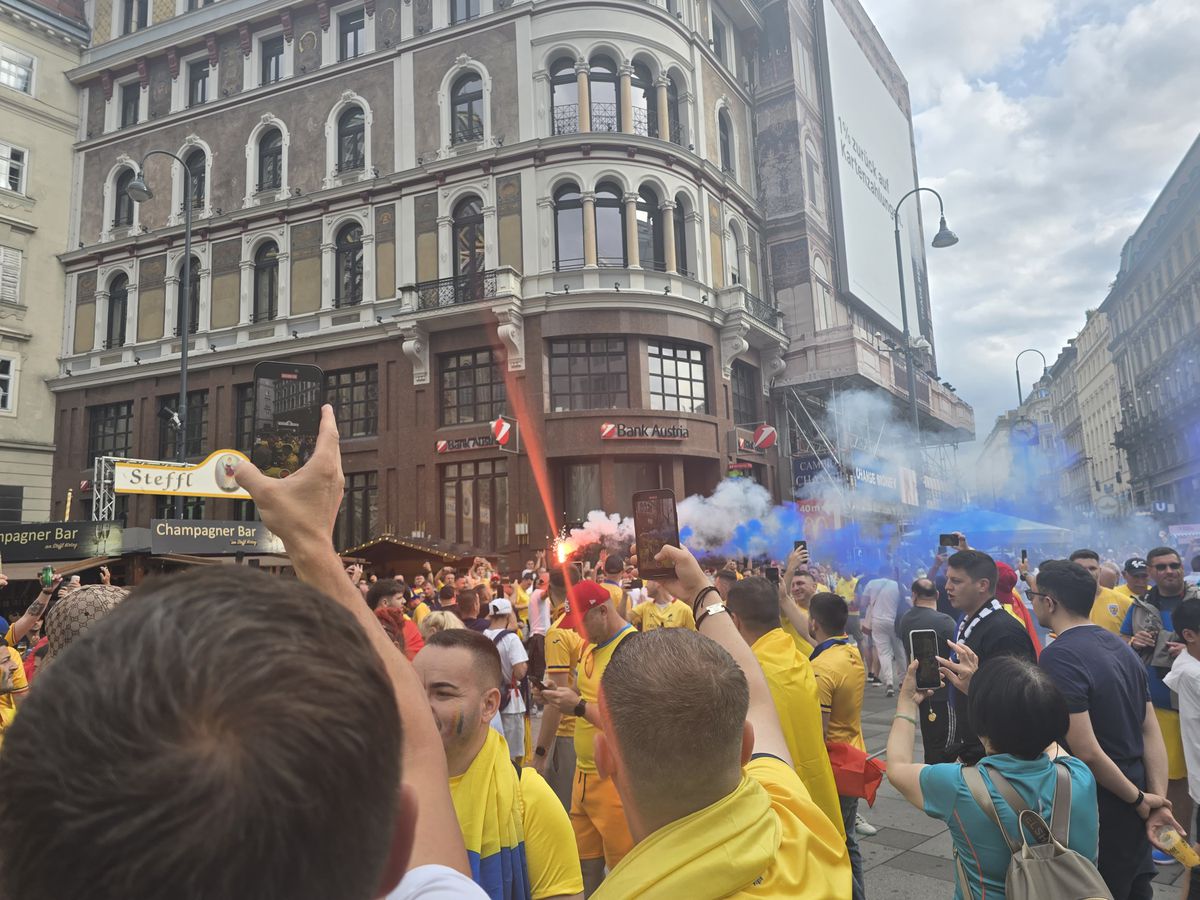 Imagini SENZAȚIONALE de la Viena: show pirotehnic. Foto:  Andrei Crăiţoiu & Cezar Titor (GSP)