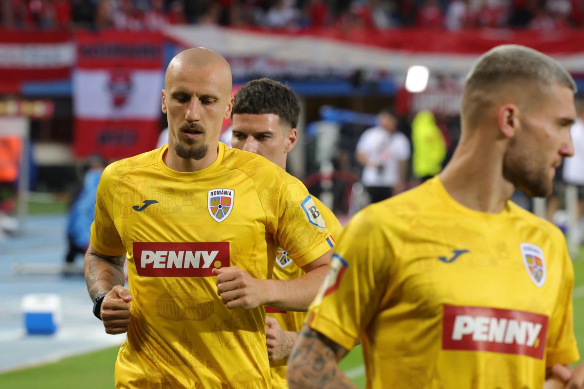 Austria - România, imagini de la încălzire