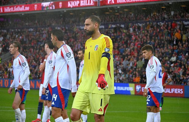 Donnarumma „a explodat” după umilința Italiei cu Norvegia: „Așa ceva e inacceptabil”