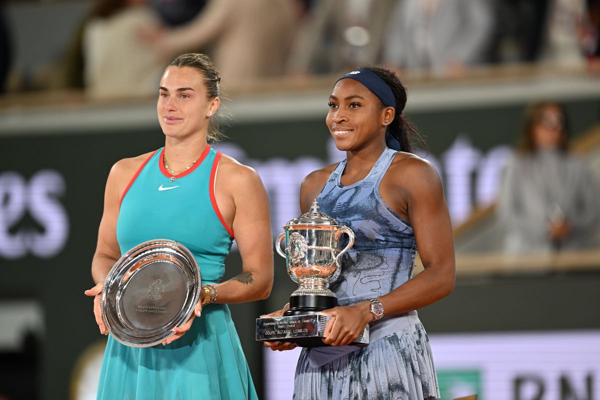 Au curs lacrimi la premiere, după finala Roland Garros! Ce au transmis campioana Gauff și finalista Sabalenka