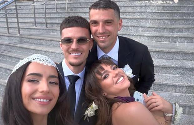 Și Dennis Man s-a căsătorit astăzi: căpitanul Stanciu i-a fost naș