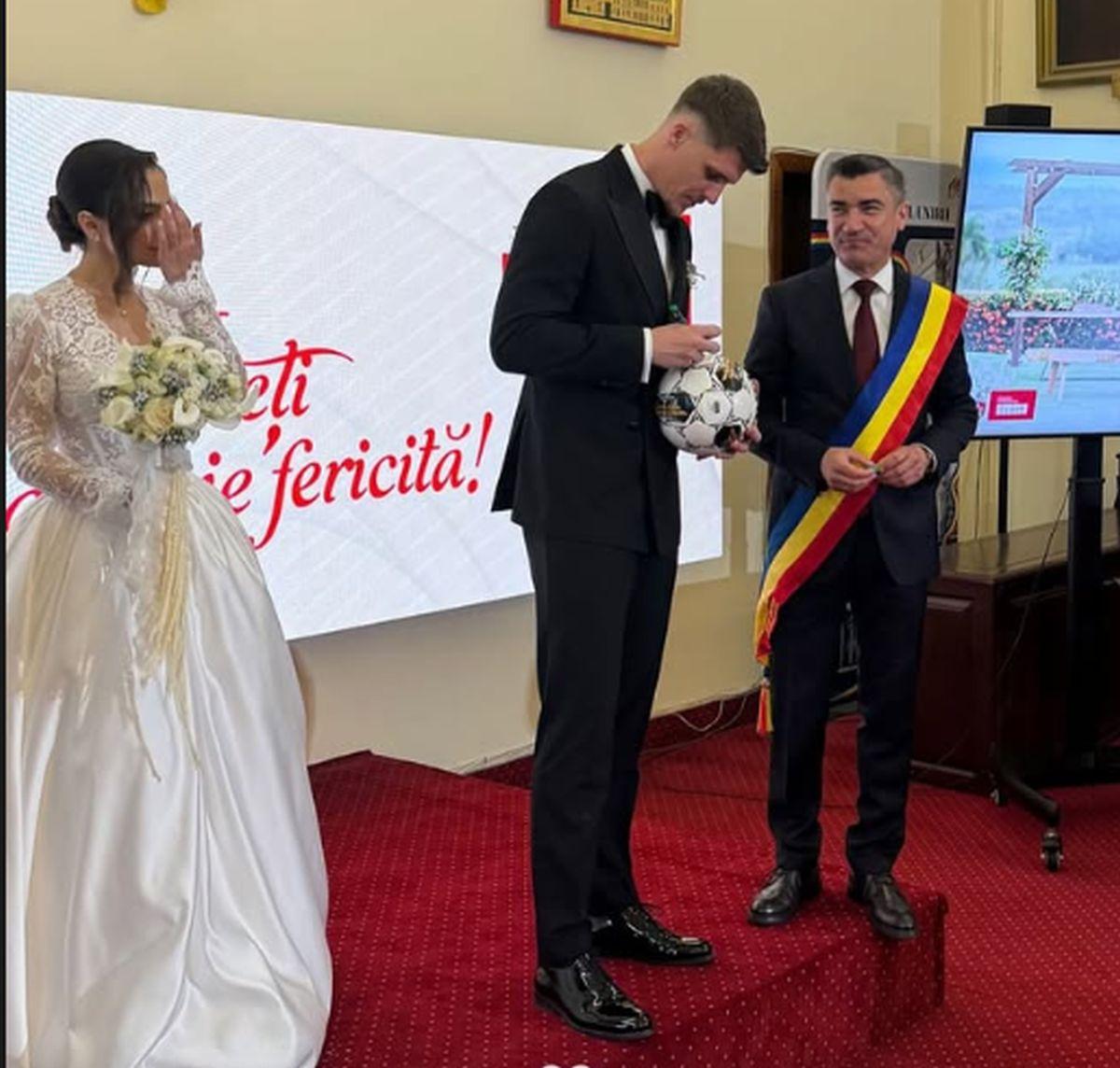 Au apărut și imagini de la nunta lui Ștefan Târnovanu