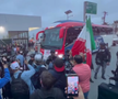 Imagini de la sosirea Iranului la Cupa Mondială // Capturi foto: X @The Athletic