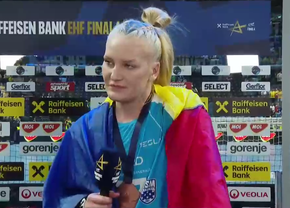 Crina Pintea, după medalia de bronz câștigată cu CSM București: „Atât îmi mai doresc”