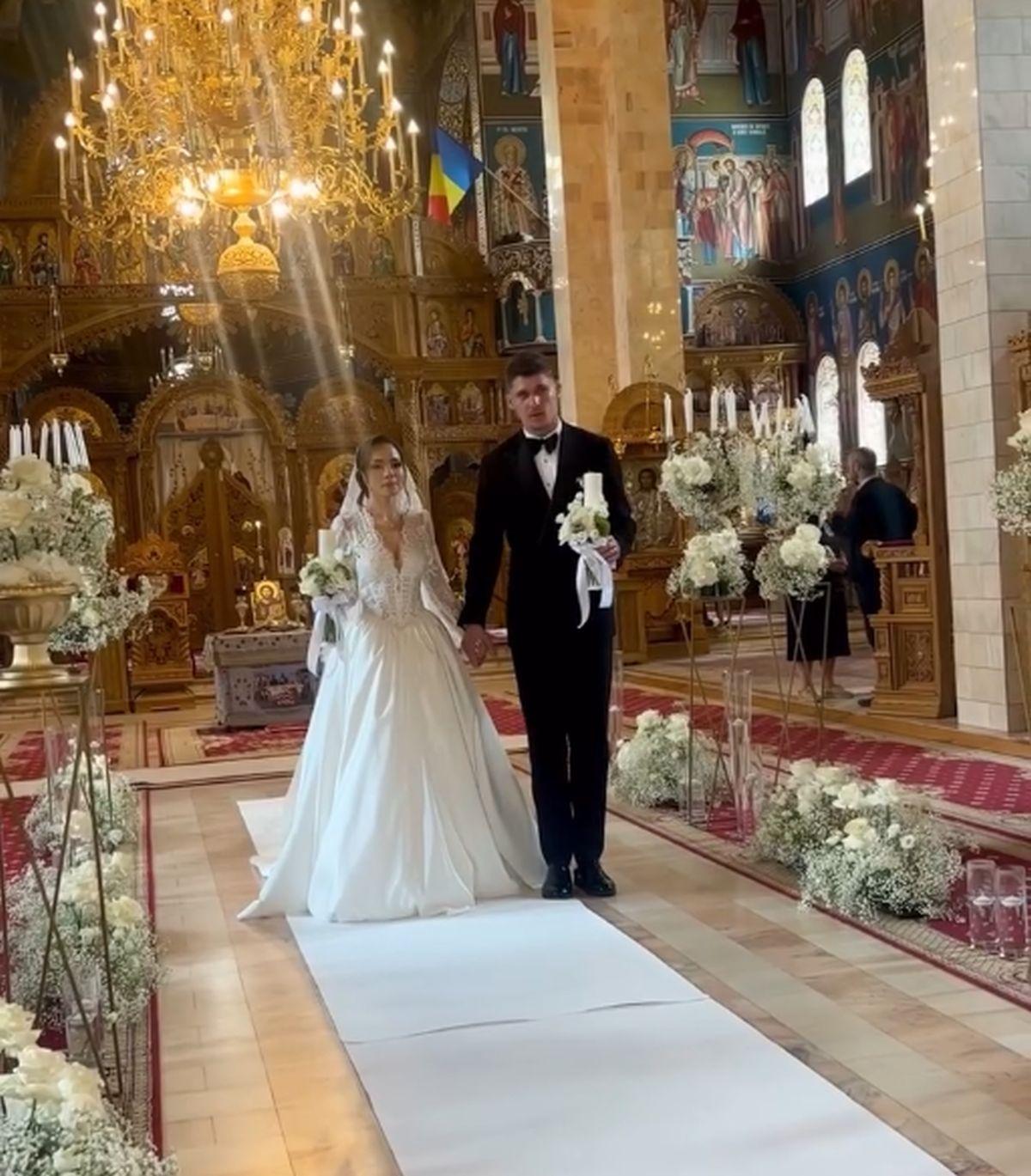Au apărut și imagini de la nunta lui Ștefan Târnovanu
