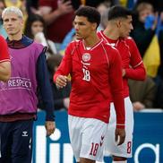 Christian Eriksen s-a prăbușit pe gazon în Danemarca - Ucraina // Sursă foto: X