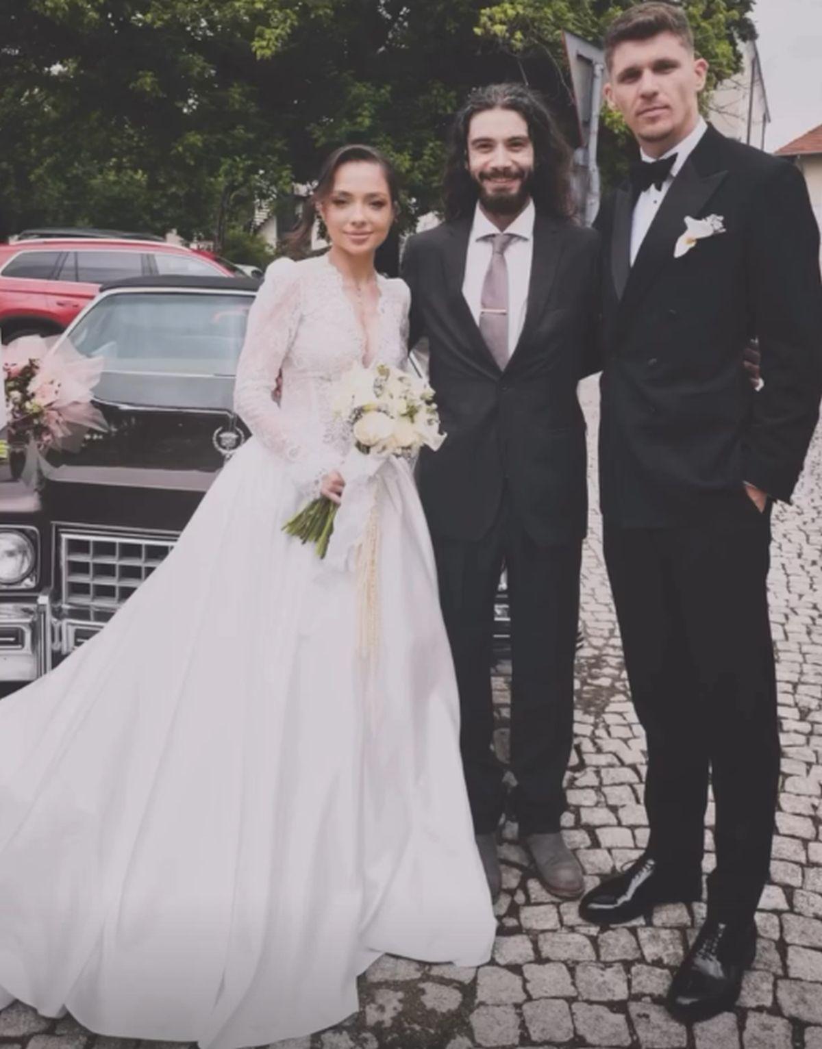 Au apărut și imagini de la nunta lui Ștefan Târnovanu
