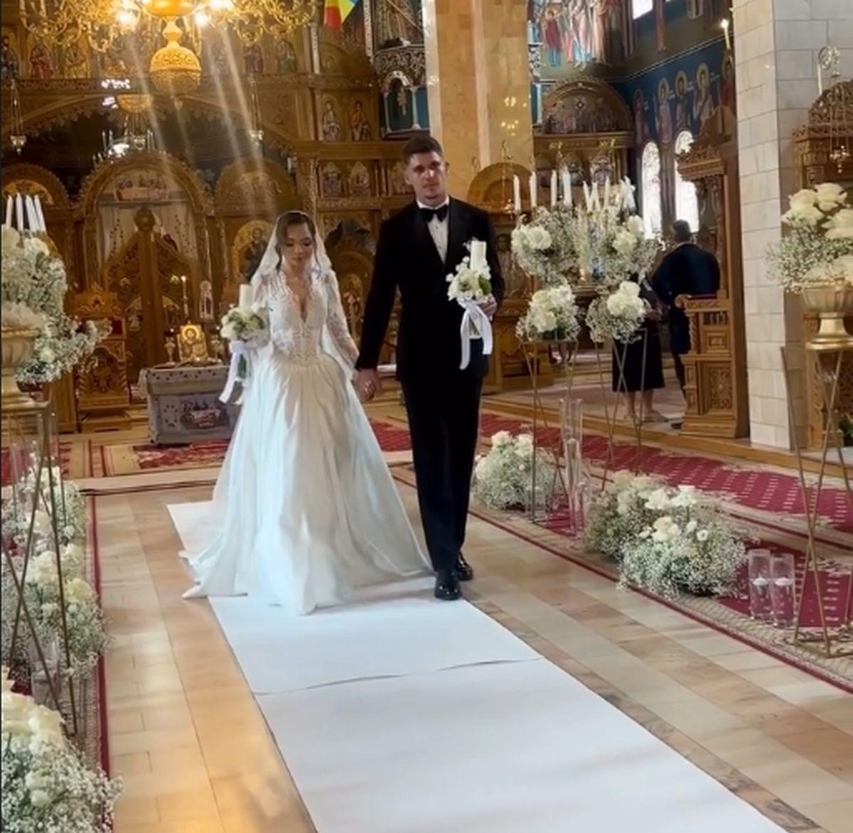 Au apărut și imagini de la nunta lui Ștefan Târnovanu