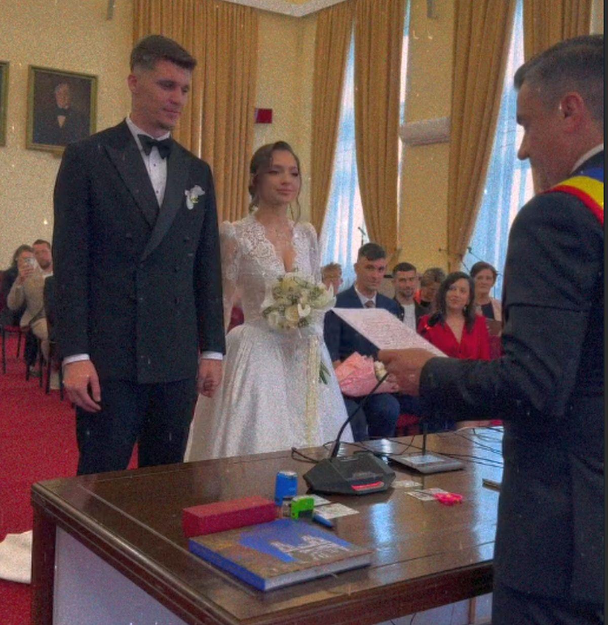 Au apărut și imagini de la nunta lui Ștefan Târnovanu