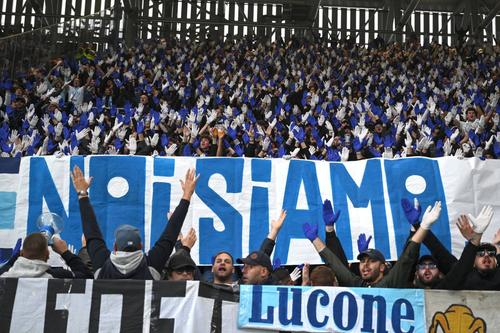 Fanii lui Lazio protestează împotriva conducerii. Foto: Imago