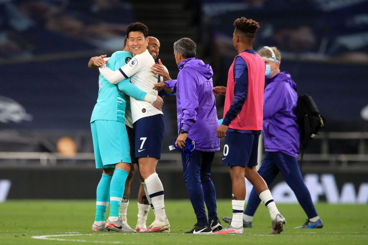 Scene incredibile în Premier League: doi jucători de la Tottenham, gata de bătaie pe teren! Jose Mourinho: „Eu sunt de vină”
