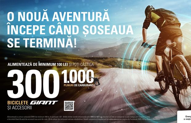 O nouă aventură pe două roți începe când șoseaua se termină - provocarea OMV în 2020