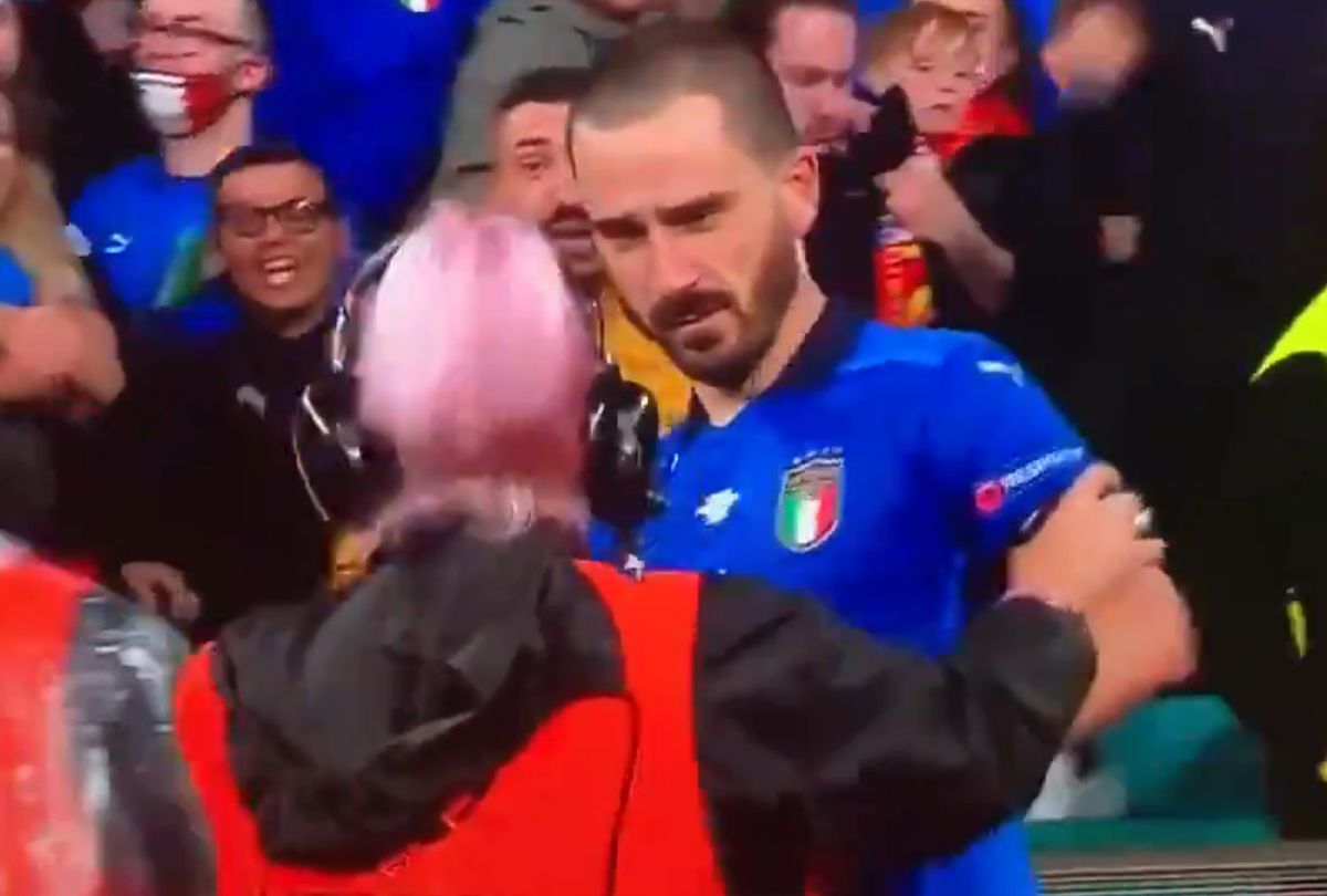 Faza turneului » Ce a pățit Bonucci pe Wembley după ce Italia s-a calificat în finala EURO